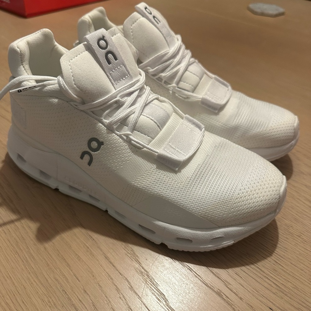 On Running Kids All-White Sneakers